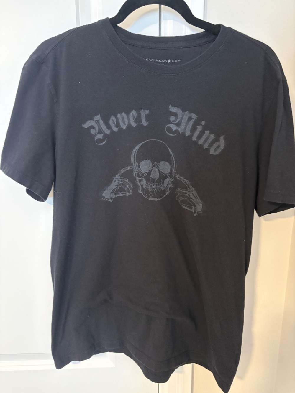 John Varvatos Black T-shirt Medium